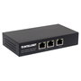 Intellinet 543471 Répéteur Prolongateur PoE+ 2 Ports Gigabit Haute Puissance, Compatible IEEE 802.3at/af, Portée 100m, Boîtier Métal