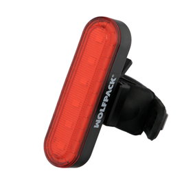 WOLFPACK LINEA PROFESIONAL Luz Led Trasera de 100 Lúmenes para Bicicleta o Patinete