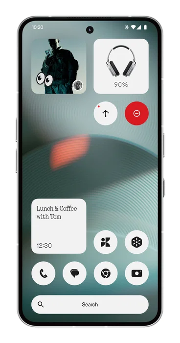 Nothing Phone (3) 5G, 12 GB RAM, 256 GB, Blanco