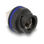 DeLOCK Conector empotrable RJ45 Cat.6A Negro