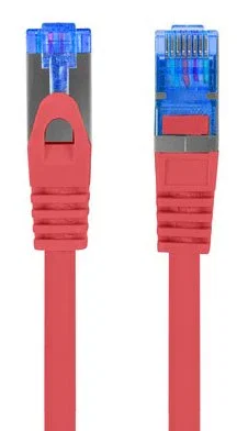 Lanberg PCF6A-10CC Cable de Red Ethernet RJ45 2m Categoría 6a S/FTP (S-STP) 10000 Mbit/s - Rojo