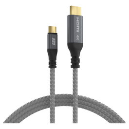 EFB Elektronik Cable USB-C a HDMI 4K30Hz 1,8m Gris