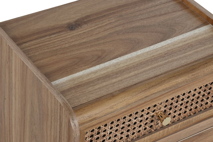 Mesita De Noche Tradicional DKD Home Decor Marron 30 x 46 x 40 cm