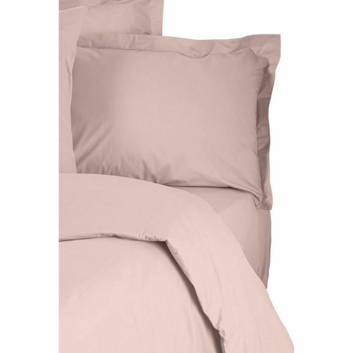 Aucune Juego de Cama Marrón con Funda Nórdica y 2 Fundas de Almohada, 100% Algodón Reforzado