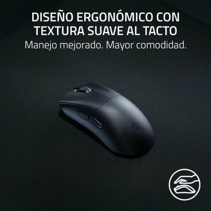 Razer DeathAdder V3 HyperSpeed Ratón Gaming Ergonómico Negro