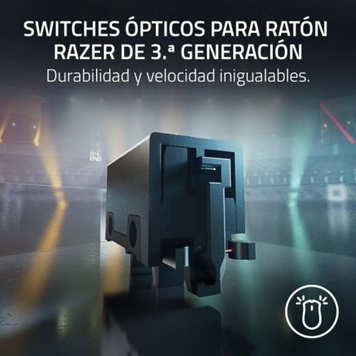 Razer DeathAdder V3 HyperSpeed Ratón Gaming Ergonómico Negro