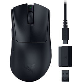 Razer RZ01-05140100-R3G1 Ratón DeathAdder V3 Hyperspeed Inalámbrico Óptico Negro 26000 DPI