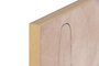 DKD Home Decor Cuadro Abstracto Marron y Blanco 90 x 120 x 4 cm - Lienzo PS - 2 Unidades