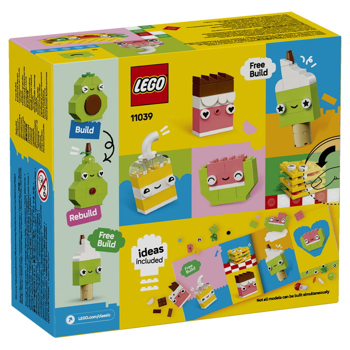 LEGO Classic Amigos Nutritivos Creativos 11039 LEGO Classic Amigos Nutritivos Creativos 11039