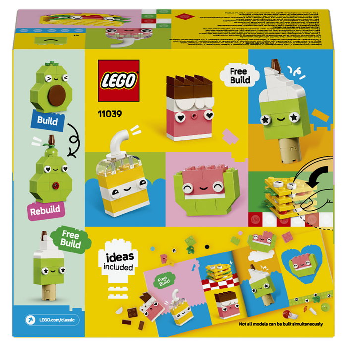 LEGO Classic Amigos Nutritivos Creativos 11039 LEGO Classic Amigos Nutritivos Creativos 11039