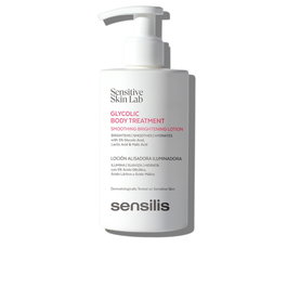 Sensilis Loción Corporal Glicolic Body Treatment - Tratamiento Iluminador y Alisador con Ácido Glicólico 5%, Láctico y Málico - 200 ml