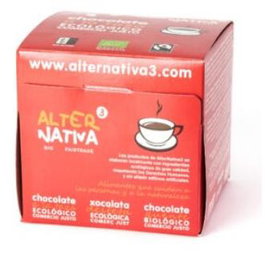 Alternativa 3 10 Sobrecitos Chocolate A La Taza 30G Bio Ecológico Comercio Justo Sin Gluten Vegano