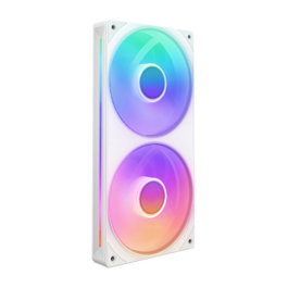 NZXT RF-U24HF-W1 Ventilador de Carcasa Blanco con Iluminación LED