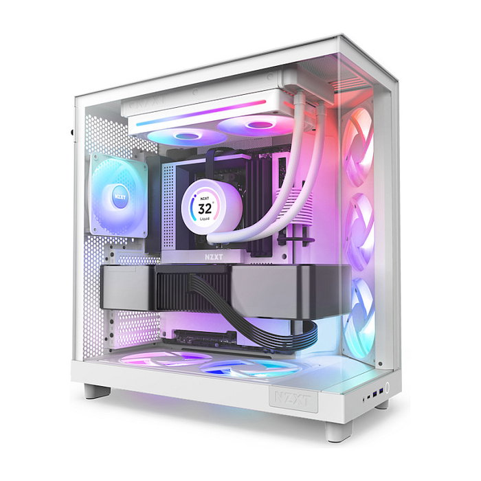 NZXT F-Serie F240 RGB Core RF-U24HF-W1 Blanco