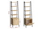Hanah Home Estantería Sapphire Oak, Black