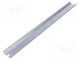 FIBOX Carril DIN TS35 de acero zinc 343mm x 35mm