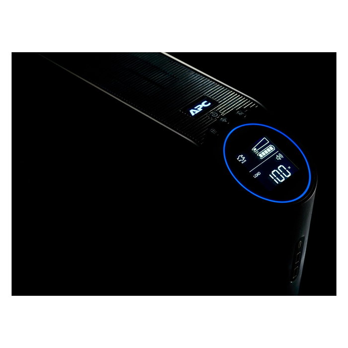 APC UPS Back-UPS Pro BGM2200B-GR 2200VA 1320W 4xSchuko 2xIEC C13 Torre con RGB Beleuchtung