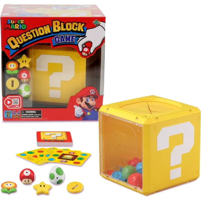 EPOCH GAMES Question Block Game Super Mario