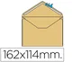 Liderpapel Sobre n.23 Crema C6 114x162 mm Engomado Caja de 500 unidades