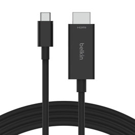 Belkin Cable USB Tipo C a HDMI 2.1 (2m) AVC012bt2MBK - Soporta 8K 60Hz, HDR10+, HDCP 2.2, Plug and Play para Laptops, Tablets y Teléfonos
