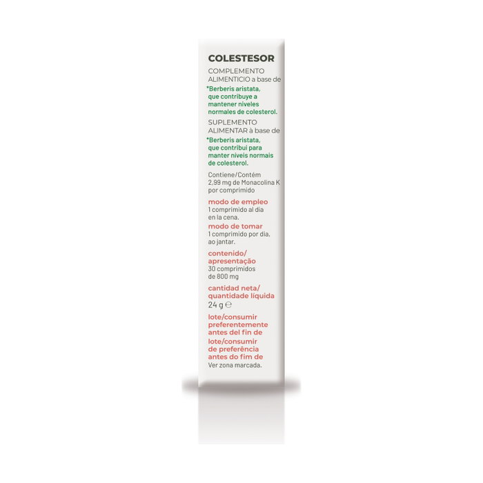Soria Natural Colestesor 30 comprimidos de 800mg Soria Natural Colestesor 30 comprimidos de 800mg
