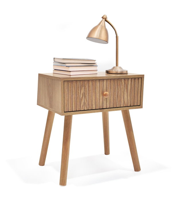 Moblekit Mesita de Noche Auxiliar de Madera