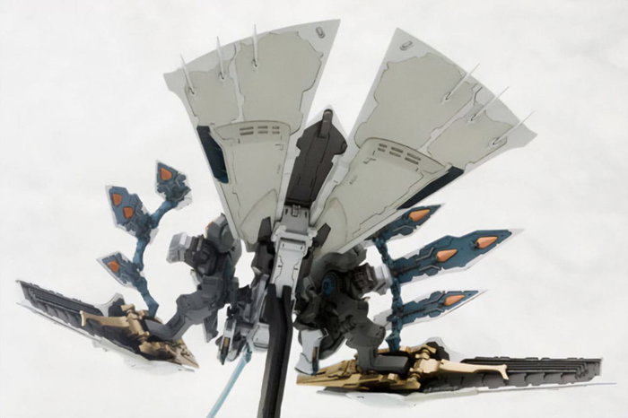 Ikaruga Maqueta Plastic Model Kit 1/144 Ginkei 16 cm