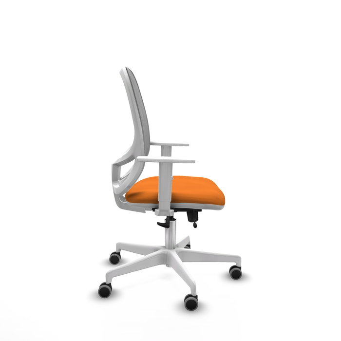 PIQUERAS Y CRESPO Silla de oficina Cilanco Naranja y Gris PIQUERAS Y CRESPO Silla de oficina Cilanco Naranja y Gris