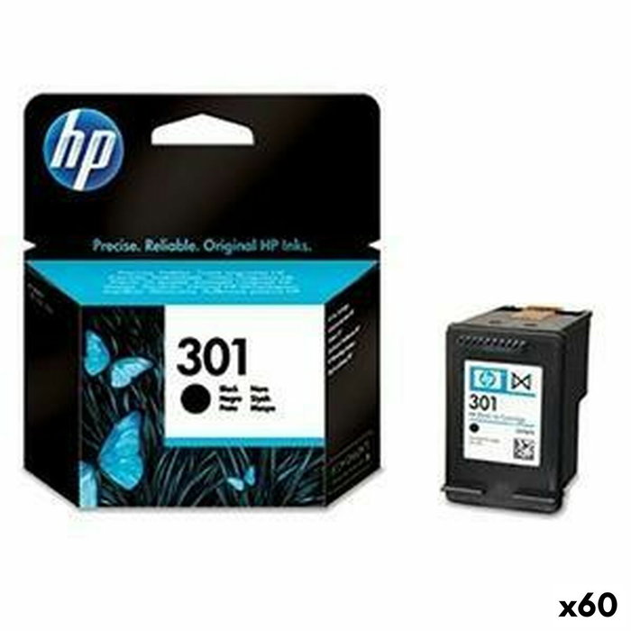 Cartucho de Tinta Original HP DESKJET 1050, 2050, 2050S -Nº301- Negro ...