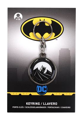 Llavero Redondo Metal The Caped Crusader Batman Universo Dc Llavero Redondo Metal The Caped Crusader Batman Universo Dc