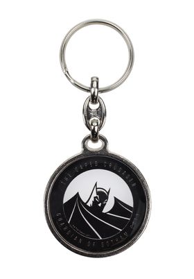 Llavero Redondo Metal The Caped Crusader Batman Universo Dc Llavero Redondo Metal The Caped Crusader Batman Universo Dc