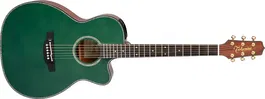 Takamine LTD2025 Guitarra Electroacústica Tapa Abeto Engelmann Sólido Cuerpo Koa Hawaiana Sólido Acabado Antique Evergreen con Preamplificador CTF-2N