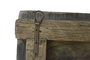 DKD Home Decor Espejo de Teca Natural Pieza Única 160x18x288 cm