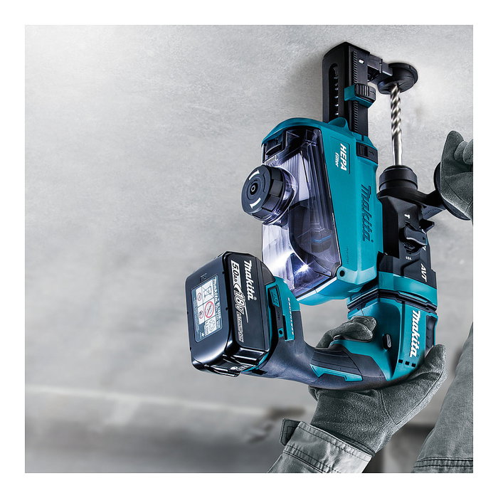 Makita DHR182ZU Taladro Percutor a Batería SDS Plus, 18V, 1.7 J, 1350 RPM, 5-8 mm Hormigón Makita DHR182ZU Taladro Percutor a Batería SDS Plus, 18V, 1.7 J, 1350 RPM, 5-8 mm Hormigón