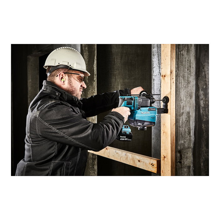 Makita DHR182ZU Taladro Percutor a Batería SDS Plus, 18V, 1.7 J, 1350 RPM, 5-8 mm Hormigón Makita DHR182ZU Taladro Percutor a Batería SDS Plus, 18V, 1.7 J, 1350 RPM, 5-8 mm Hormigón