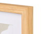 Giftdecor Marco para 6 Fotos 10x15, Efecto Bambú, Madera MDF, Color Marrón, 40 x 34 x 2 cm (Set de 12)