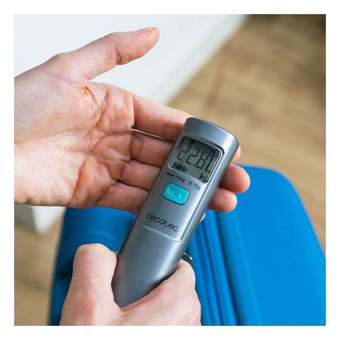 Báscula Digital para Equipajes Cecotec TravelControl 5000 EcoPower Negro Báscula Digital para Equipajes Cecotec TravelControl 5000 EcoPower Negro