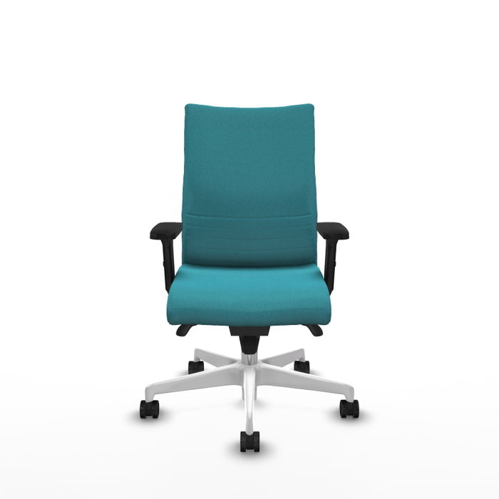PIQUERAS Y CRESPO Silla Albacete Confidente Turquesa con Mecanismo Sincro y Brazos 2D PIQUERAS Y CRESPO Silla Albacete Confidente Turquesa con Mecanismo Sincro y Brazos 2D