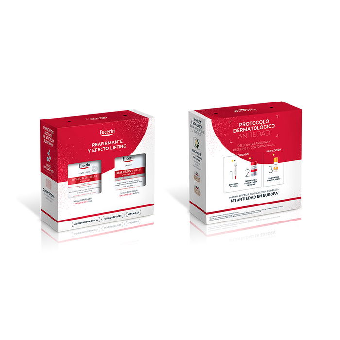 Eucerin HYALURON FILLER + VOLUME-LIFT DÍA PIEL NORMAL MIXTA ESTUCHE 2 pz