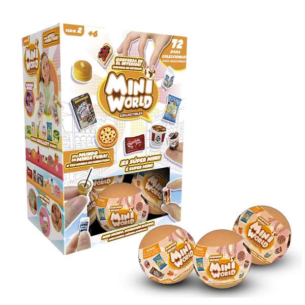Bizak Juego Mini World Kit Esencial Alimentación Limpiadores Conservas Modelos Surtidos Edad Mínima Recomendada 6 Años