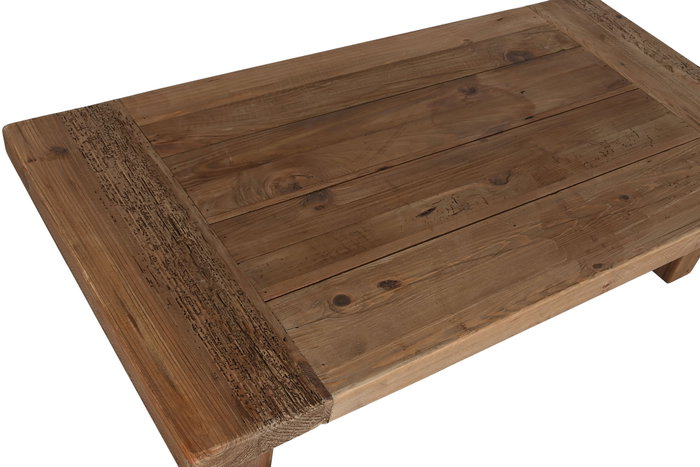DKD Home Decor Mesa de Centro de Madera Reciclada y Pino Natural DKD Home Decor Mesa de Centro de Madera Reciclada y Pino Natural