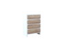 DKD Home Decor Chifonier de Madera Reciclada y Mango Blanco 80x42x106