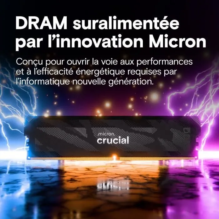 Crucial Pro Kit 32GB (2x16GB) DDR5 6400MHz UDIMM CL32 Overclocking