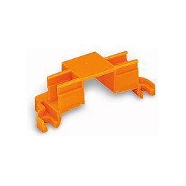 WAGO 243-112 Adaptador de fijación naranja