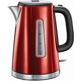 Russell Hobbs 23210-70 Hervidor Luna 1.7L Rojo Solar con Iluminación Azul y Zonas de Ebullición Rápida