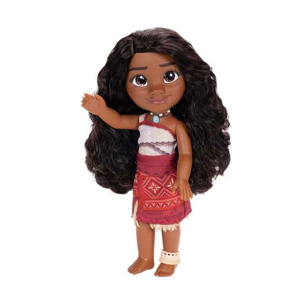 JAKKS Pacific Muñeca Disney Vaiana Articulada de 38 cm - Figura de PVC con Accesorios