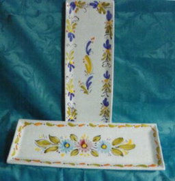 Bandeja de pudin decorada (42x15 cm) تقدescribe