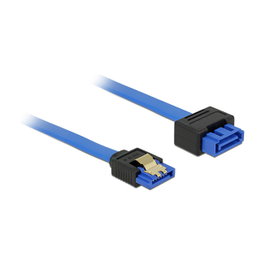 DeLOCK Cable de extensión SATA III 6 Gb/s 30cm Azul