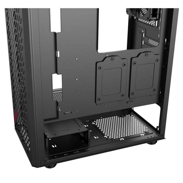 XPG VALOR AIR Midi Tower Negro