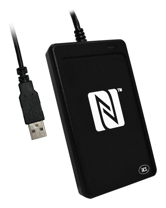 Acs ACR1252U USB NFC Reader III Negro Acs ACR1252U USB NFC Reader III Negro